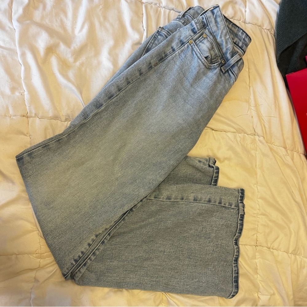 Fidelity Denim KELLI NAPLES wide leg jeans - 32 inch inseam - Size 24 - Picture 3 of 8